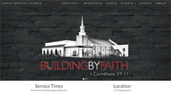 Desktop Screenshot of gracebaptistsidney.com